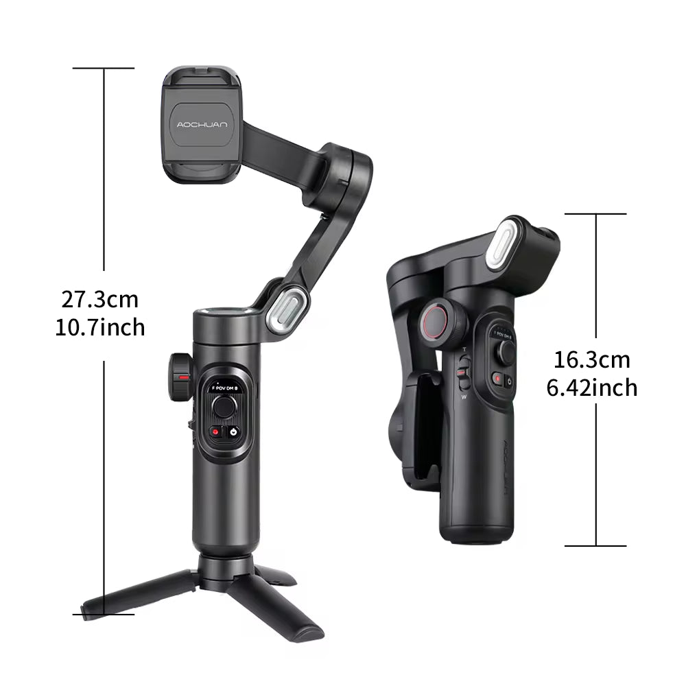 AOCHUAN 3-Axis Handheld Gimbal Stabilizer for Smartphones