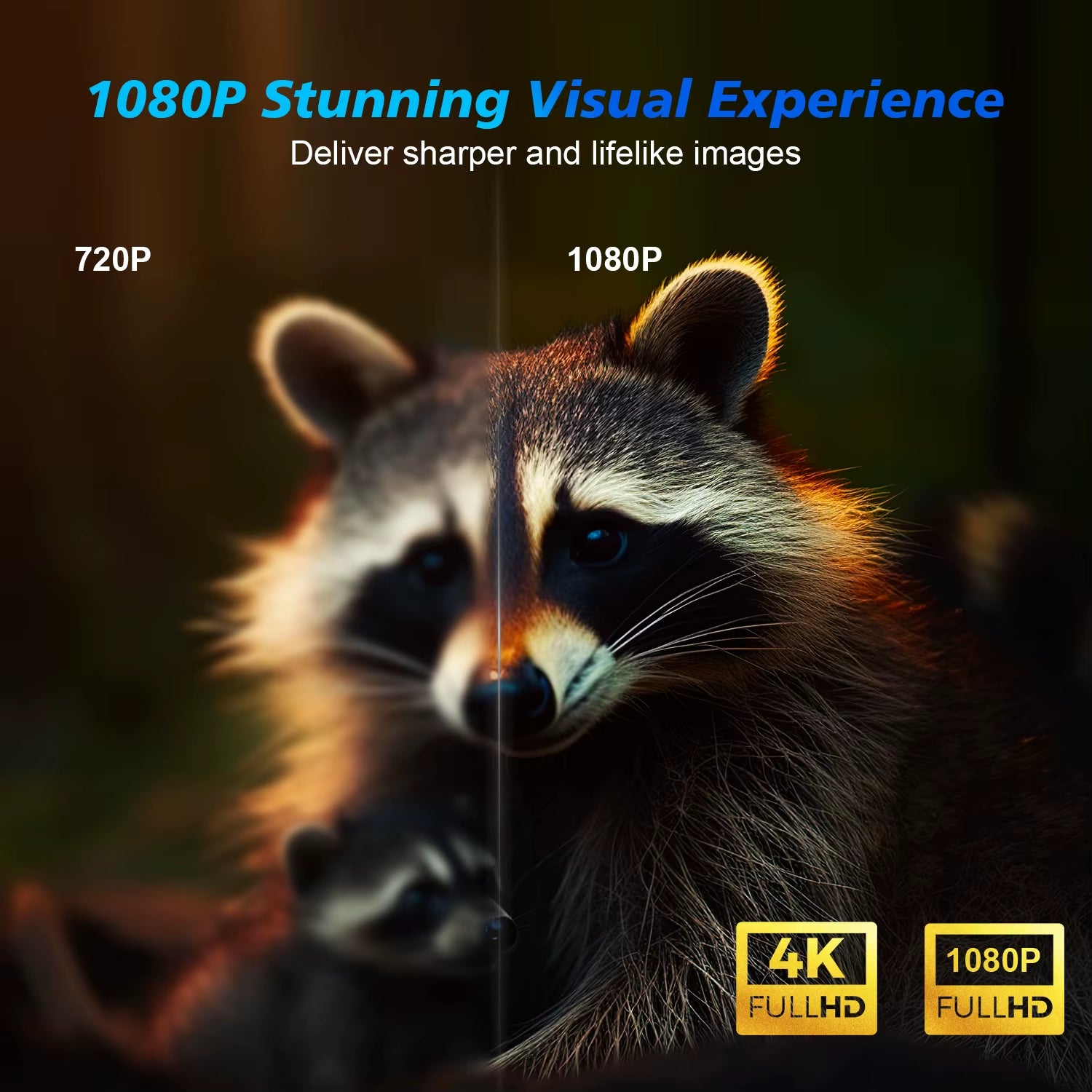 Android 11 4K Smart Projector 