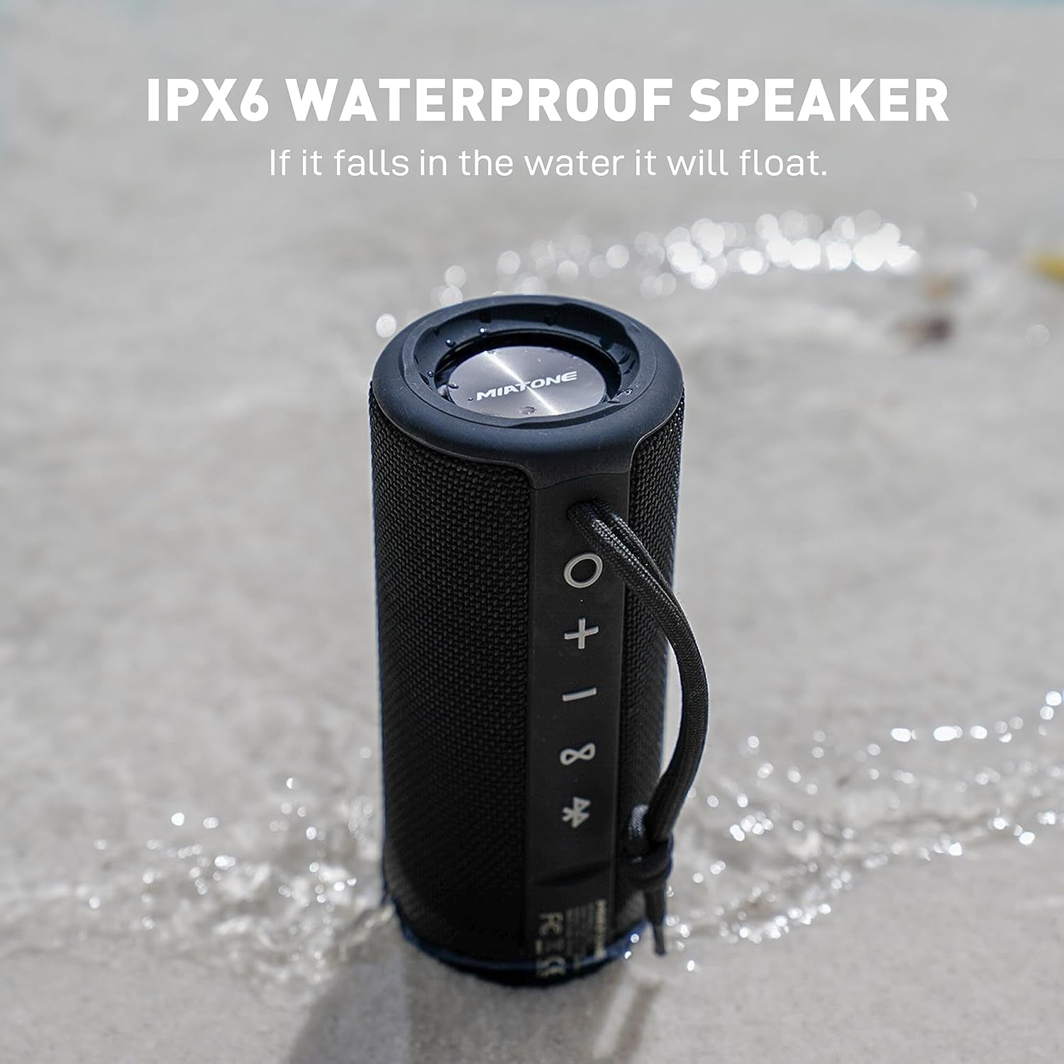 Boombox Portable Bluetooth Speaker - Waterproof and Rugged