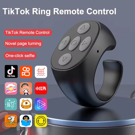 2024 Bluetooth TikTok Remote Control Ring