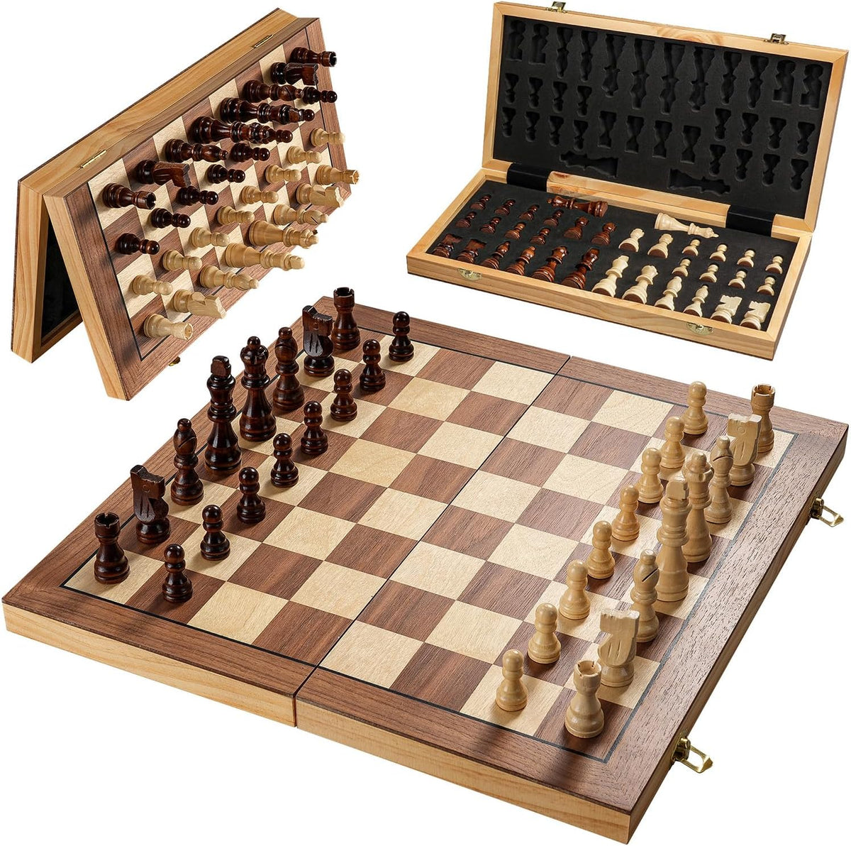 Magnetic Chess Board Set for Adults & Kids